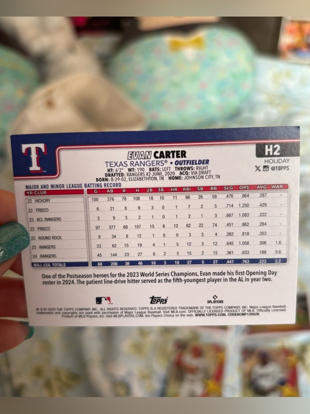 Texas Rangers Topps baseball cards - Picture 3 of 11